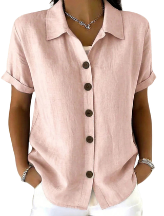 Gracie | Relaxed Short Sleeve Women’s Shirt