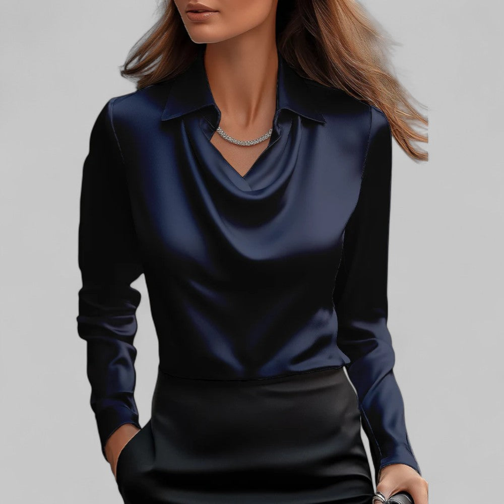 Rose | Draped Blouse