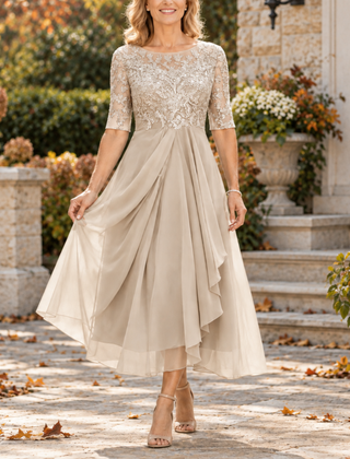 Avi | Draped Midi Dress