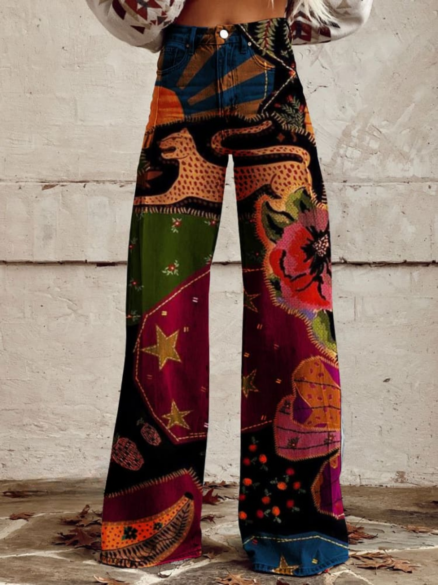 Léna - Chic Bohemian Trousers