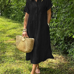 Women’s Dress | Striped Button-Up