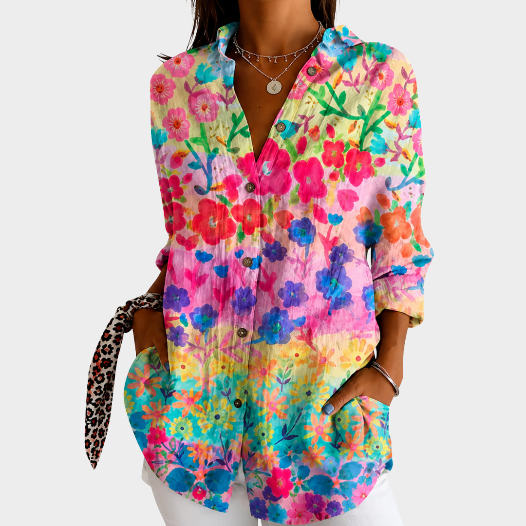 Kayla | Blooming Meadow Harmony Blouse