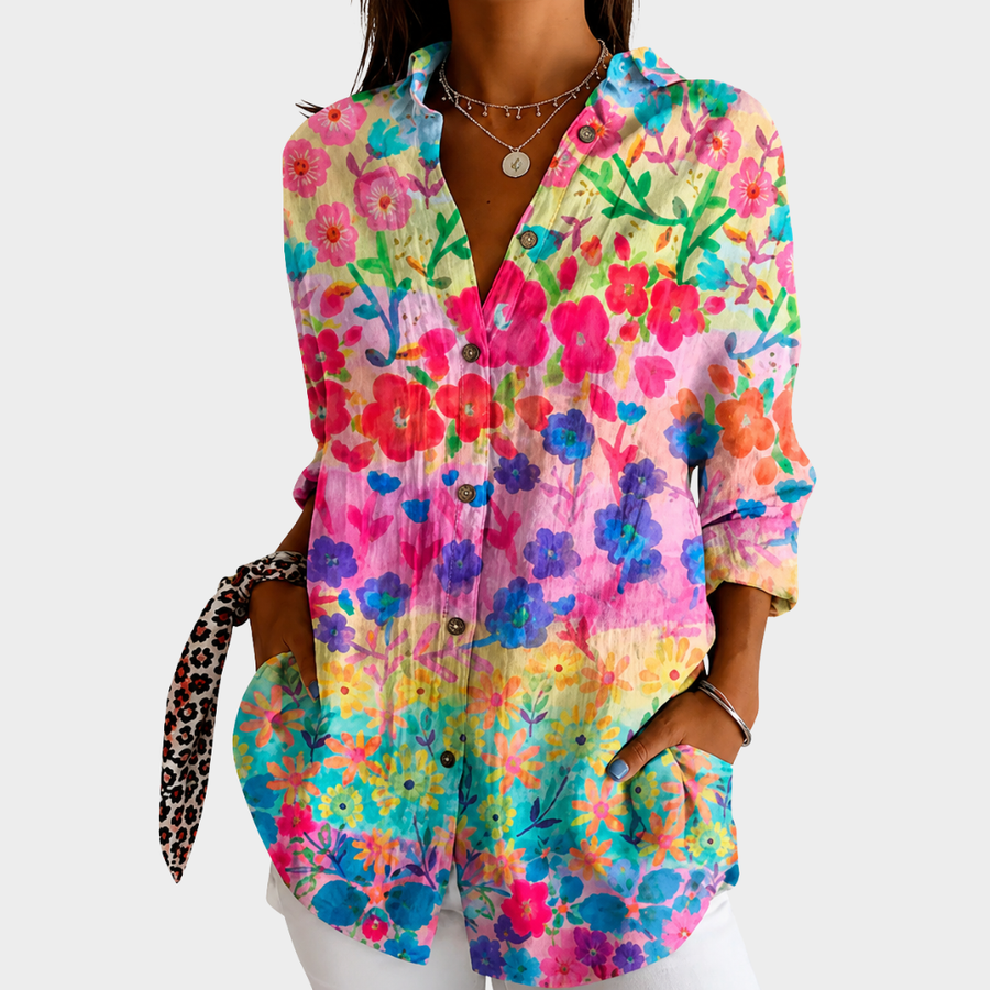 Kayla | Blooming Meadow Harmony Blouse