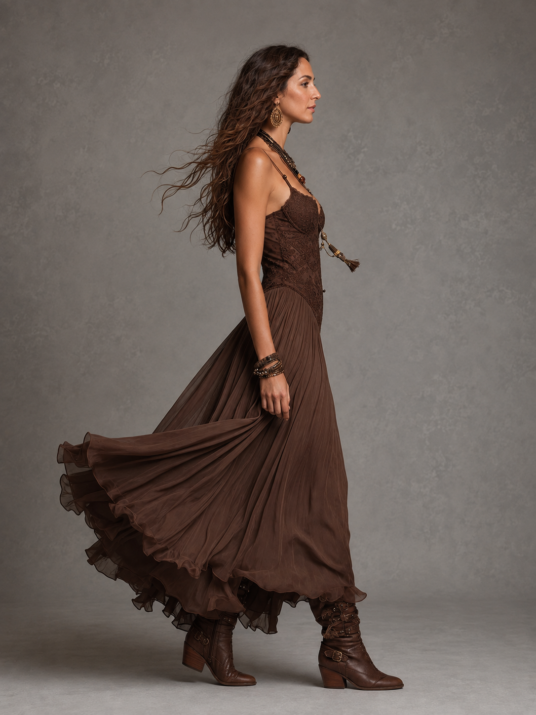 Olivia | Corset Maxi Dress for Women