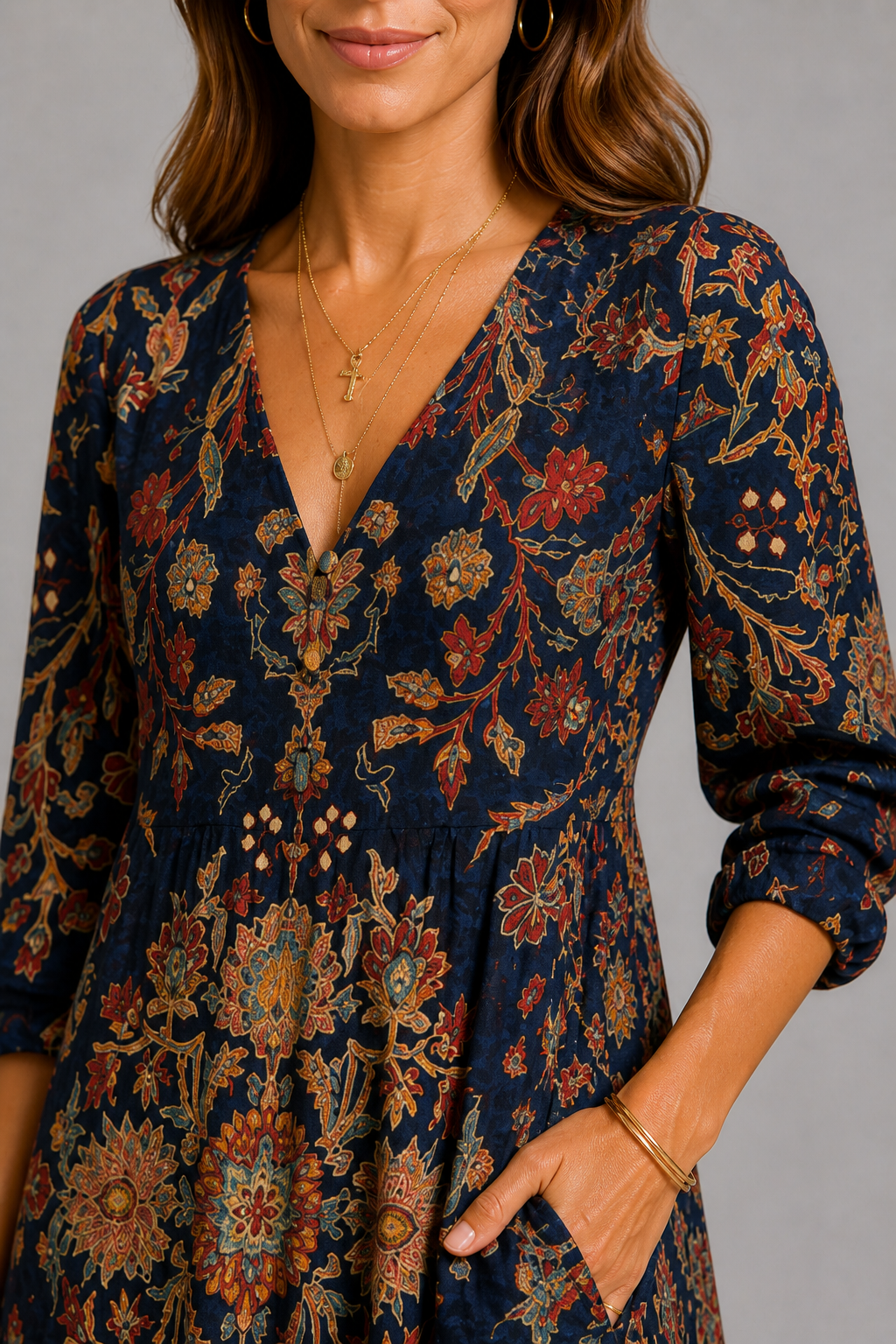 Autumn Rose Dress