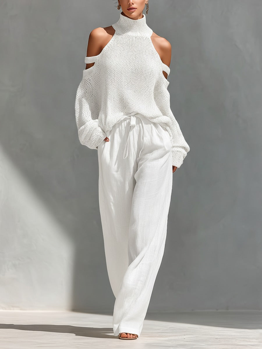 Alessia | Two-Piece Set with Off-Shoulder Design