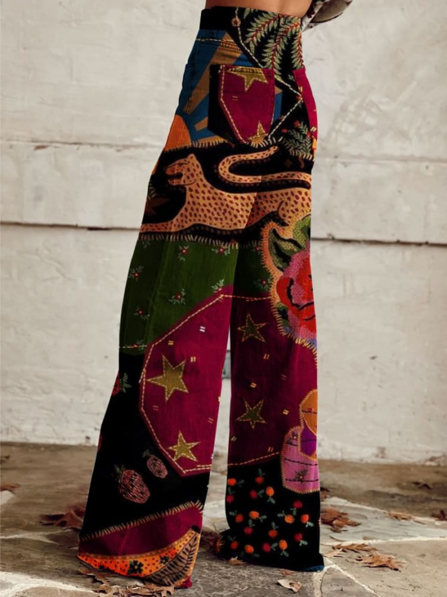 Léna - Chic Bohemian Trousers