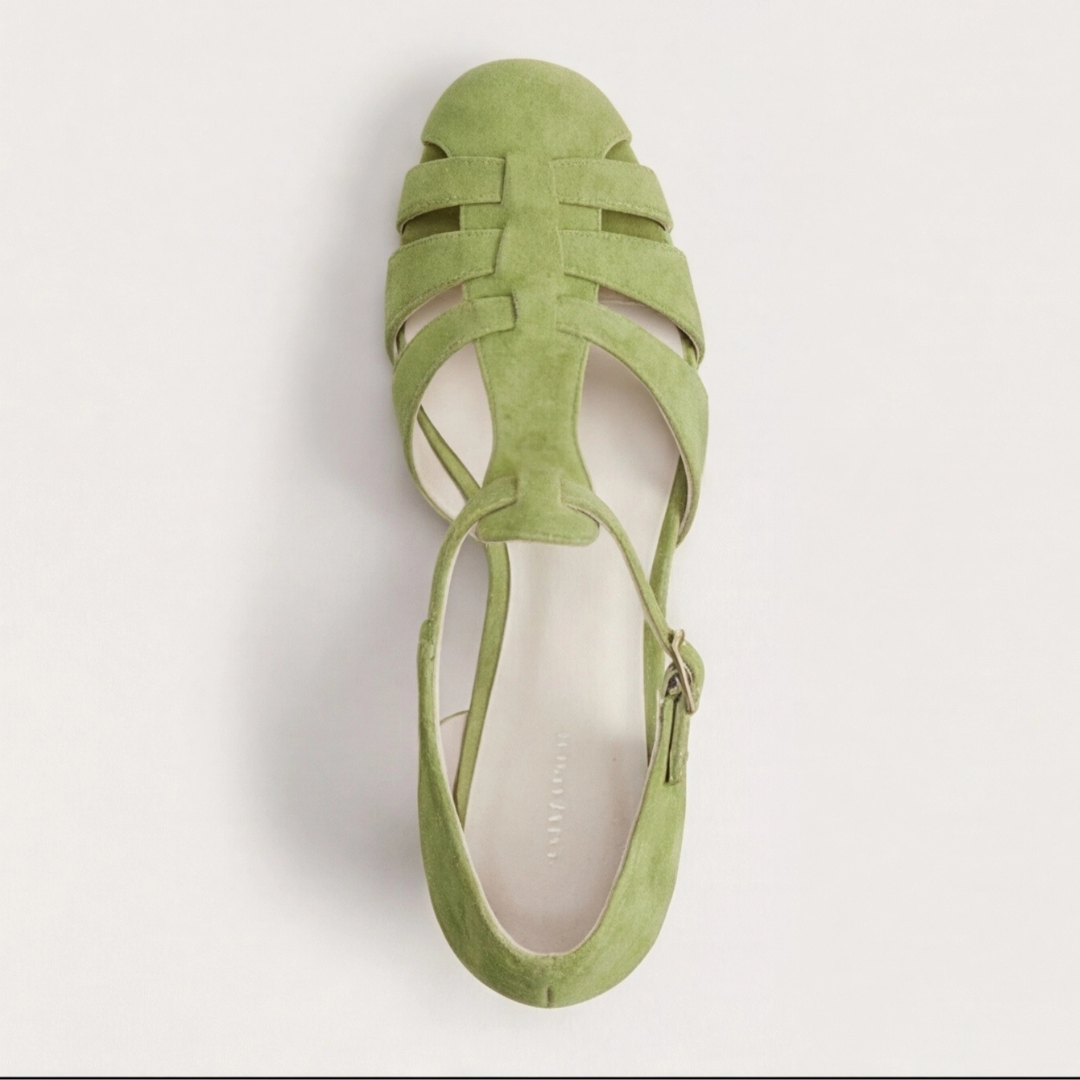 Rebecca | Classic Closed Toe Strap Heels