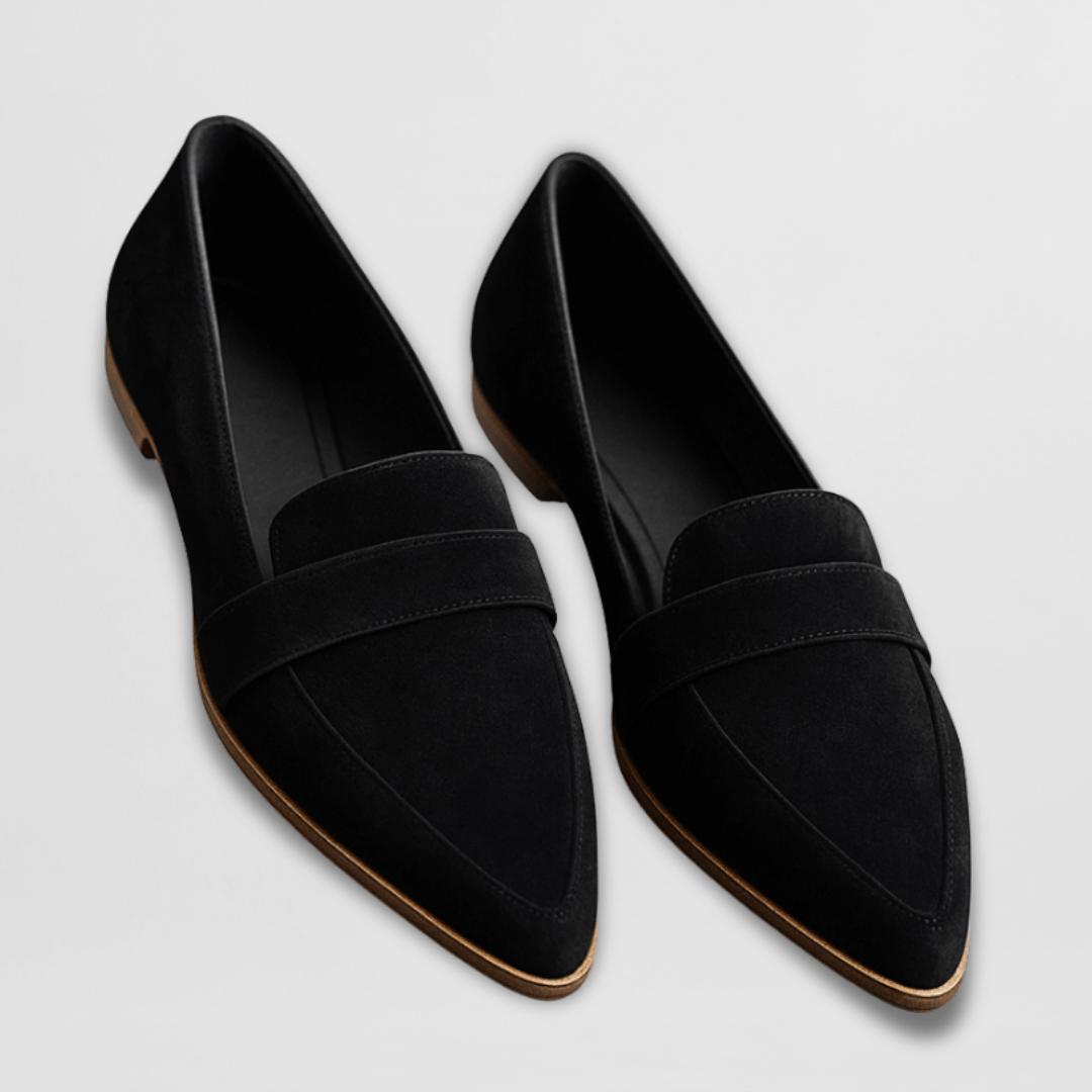 Loafers with a soft fit and pointed toe