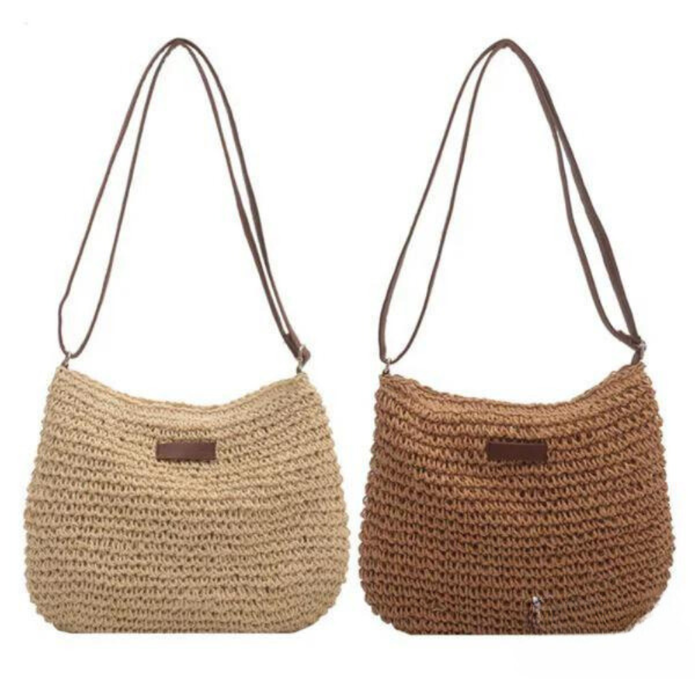 Fredhild | Classic Woven Style Shoulder Bag