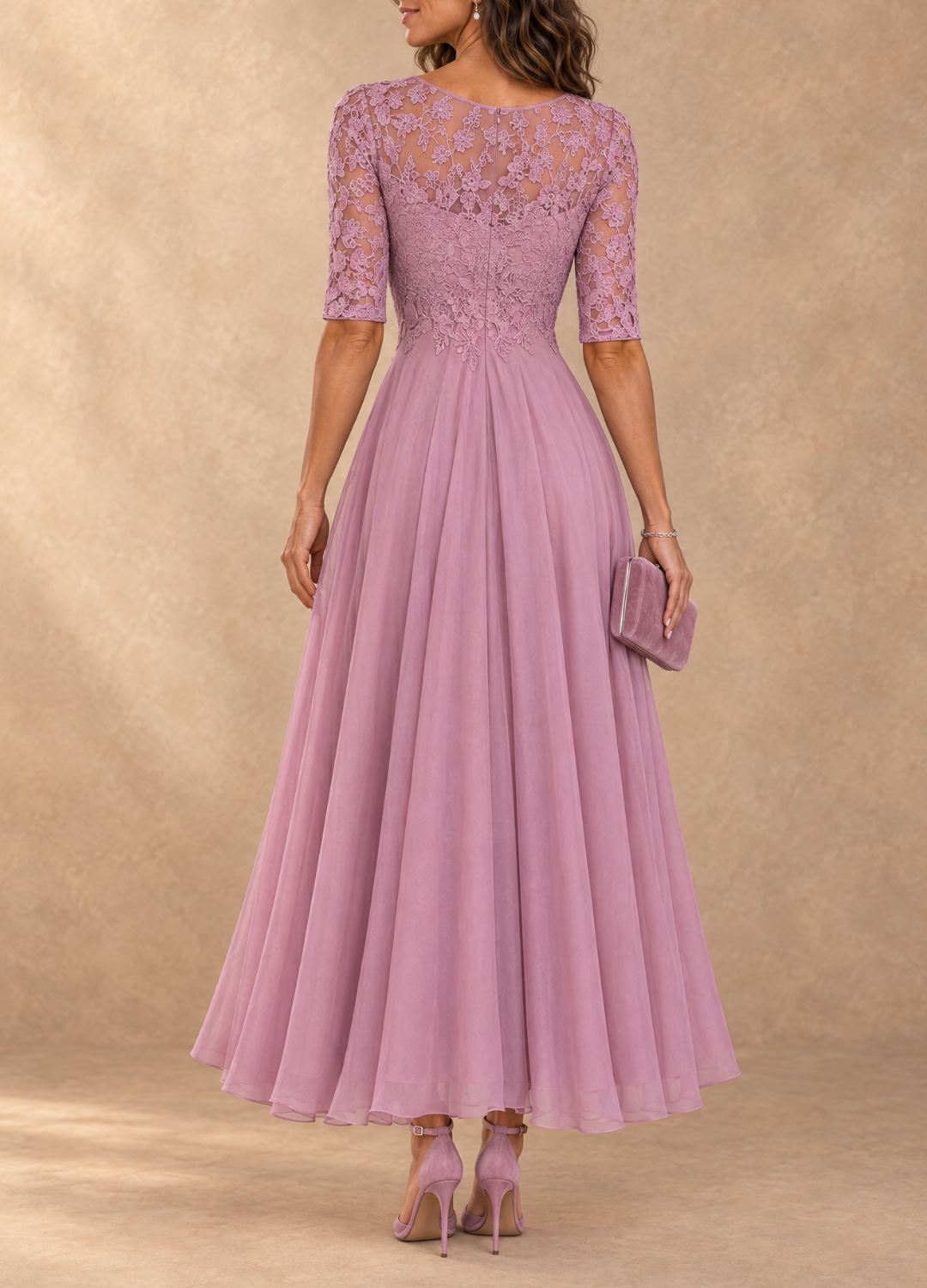 Abella | Tea-Length Dress