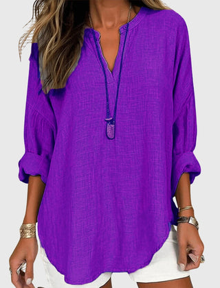 Lenara | Flowy Elegant Beach Shirt