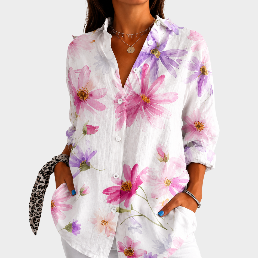 Yasmin | Soft Blossom Harmony Blouse