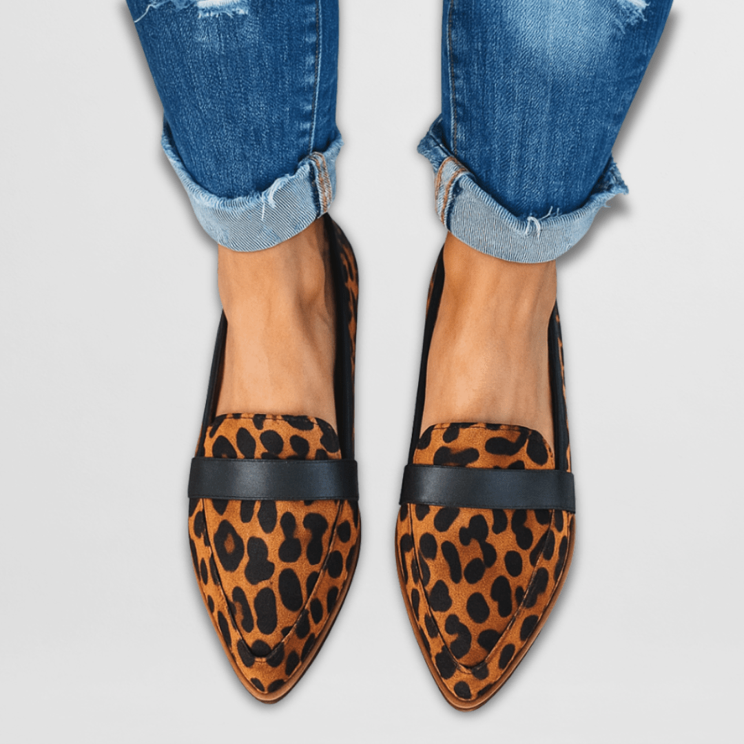 Loafers with a soft fit and pointed toe