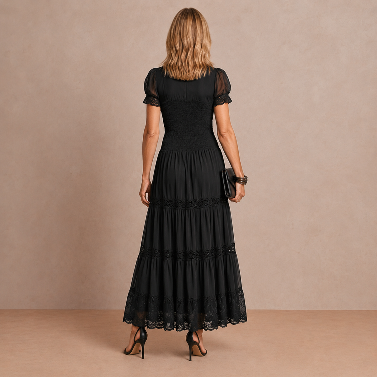 Sophia | Sheer Maxi Dress