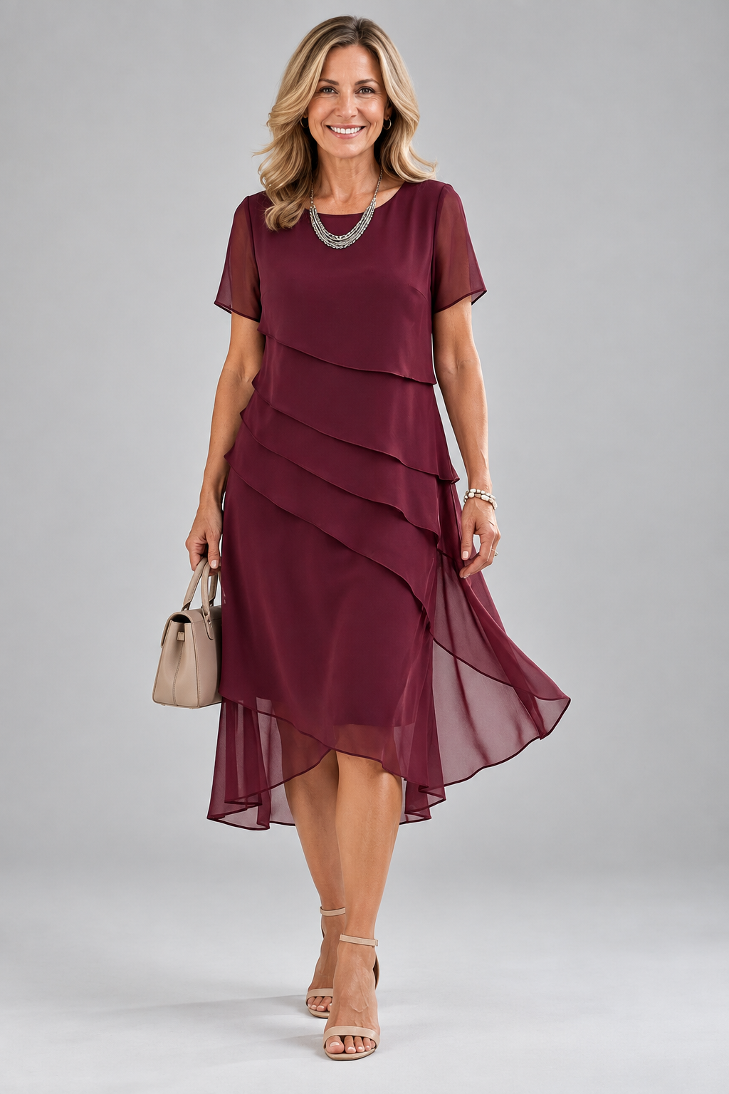 Juliette Flowing Midi Dress