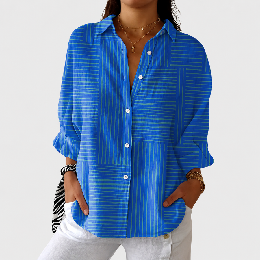 Bronwyn | Light and Colourful Printed Blouse