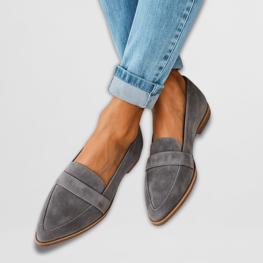 Loafers with a soft fit and pointed toe