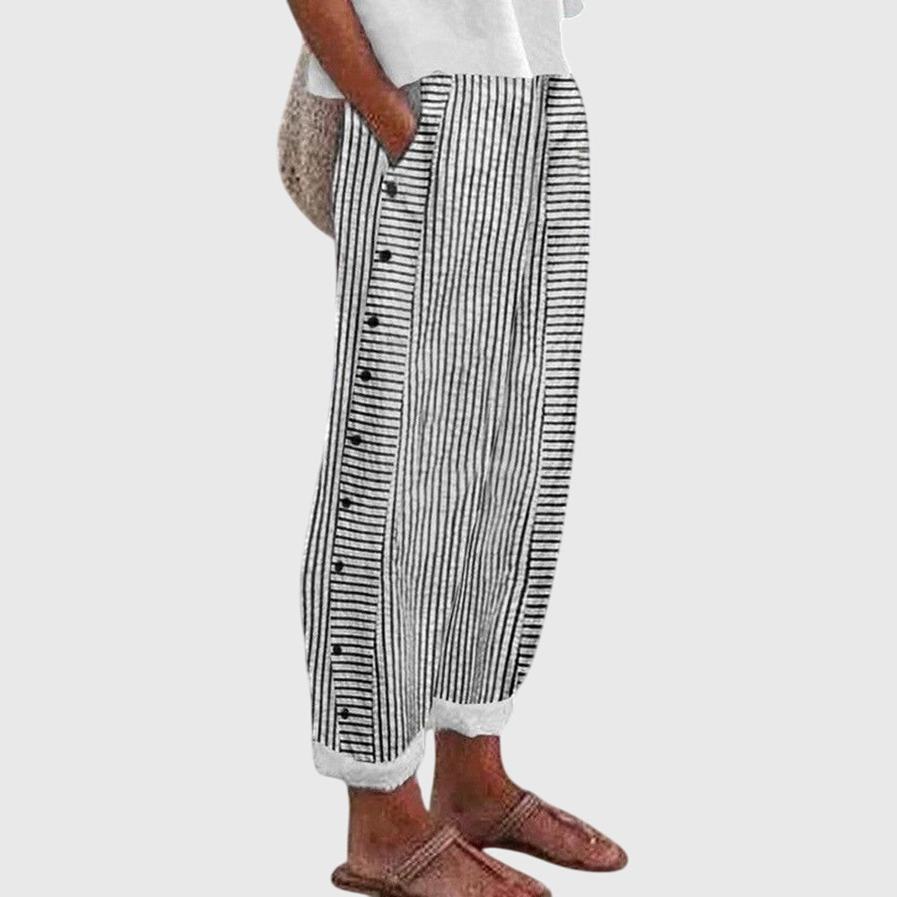 Bertha Elegant Wide Trousers