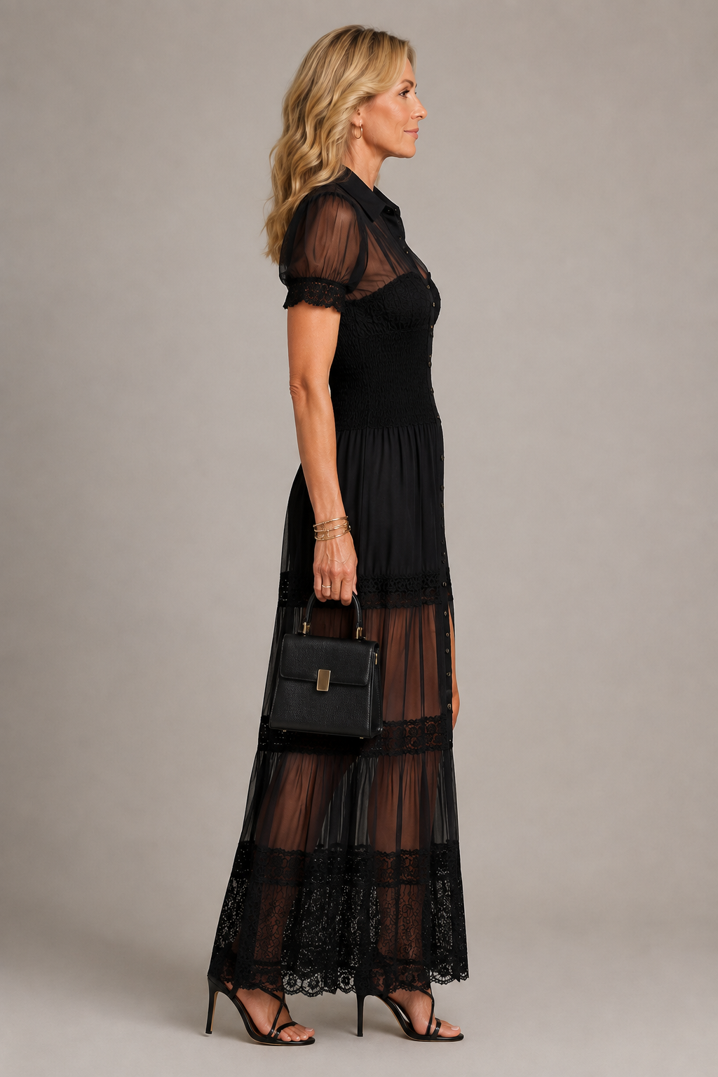 Amélie Elegant Maxi Dress