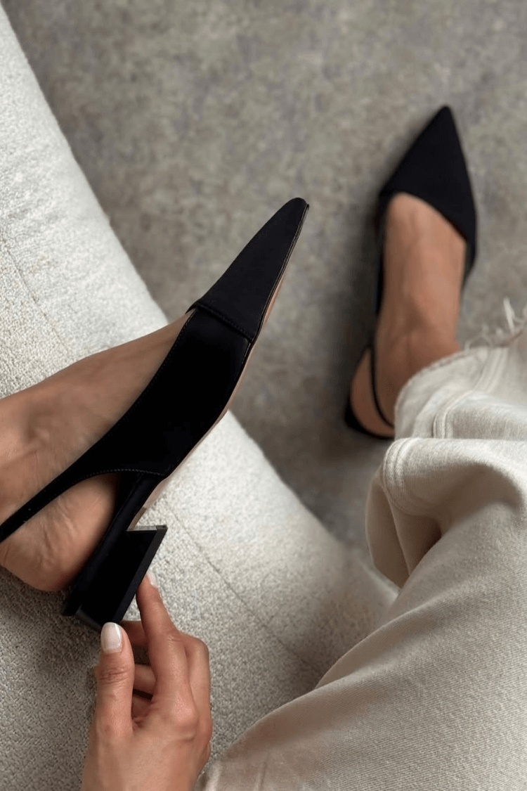 Heeled Ballerinas