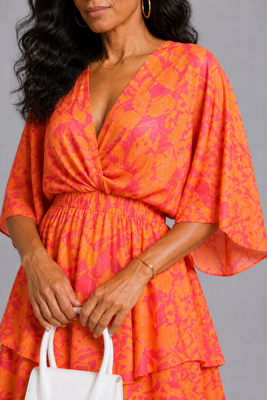 Coral Muse Dress