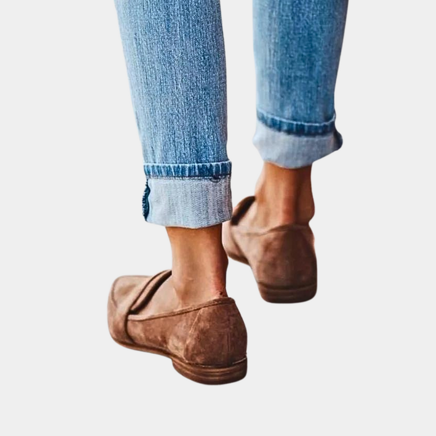 Lorena | Suede Ladies Loafers