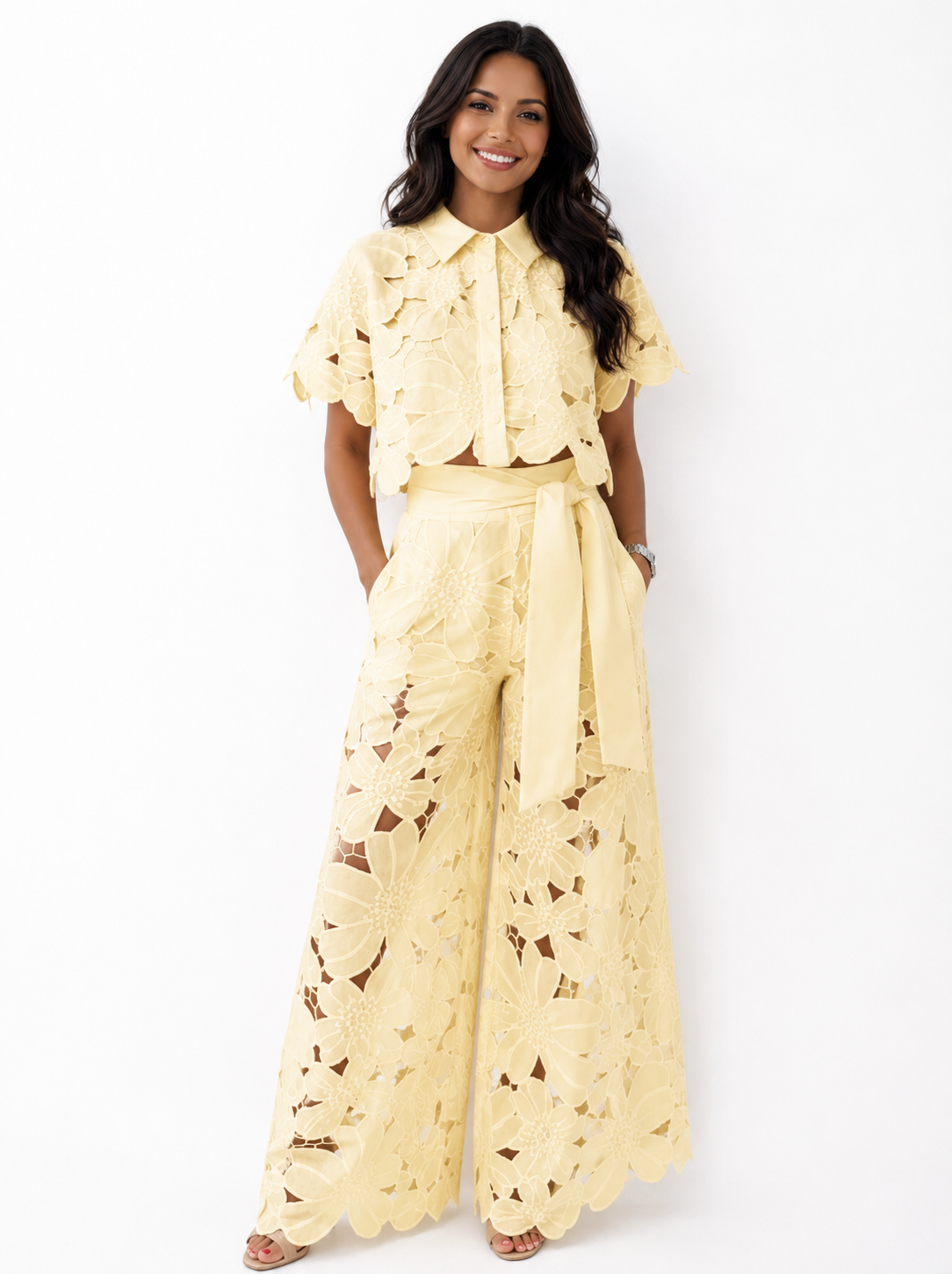 Margaux | Floral Two-Piece Set
