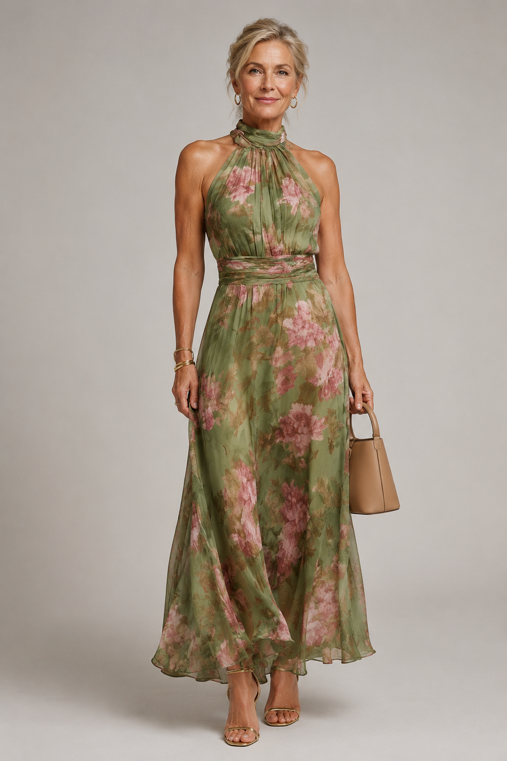 Julia Floral Print Dress