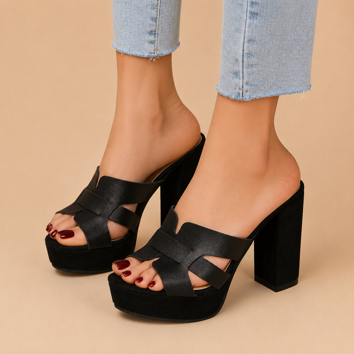 Elena | Elegant Platform Heel