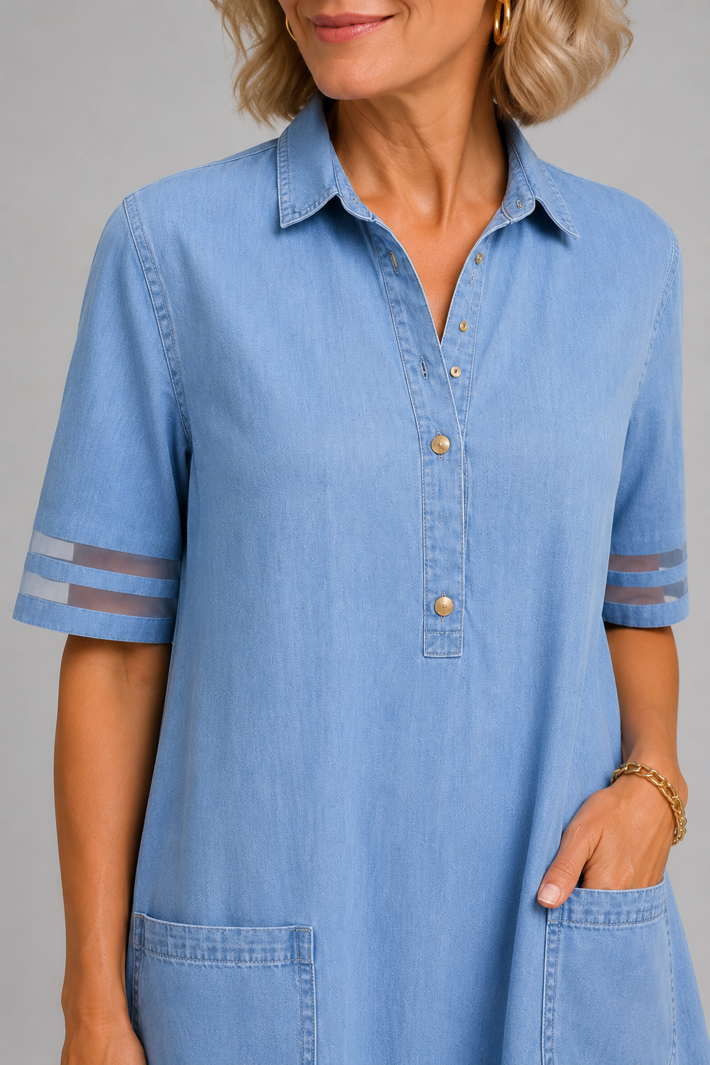 Brittany Denim Dress
