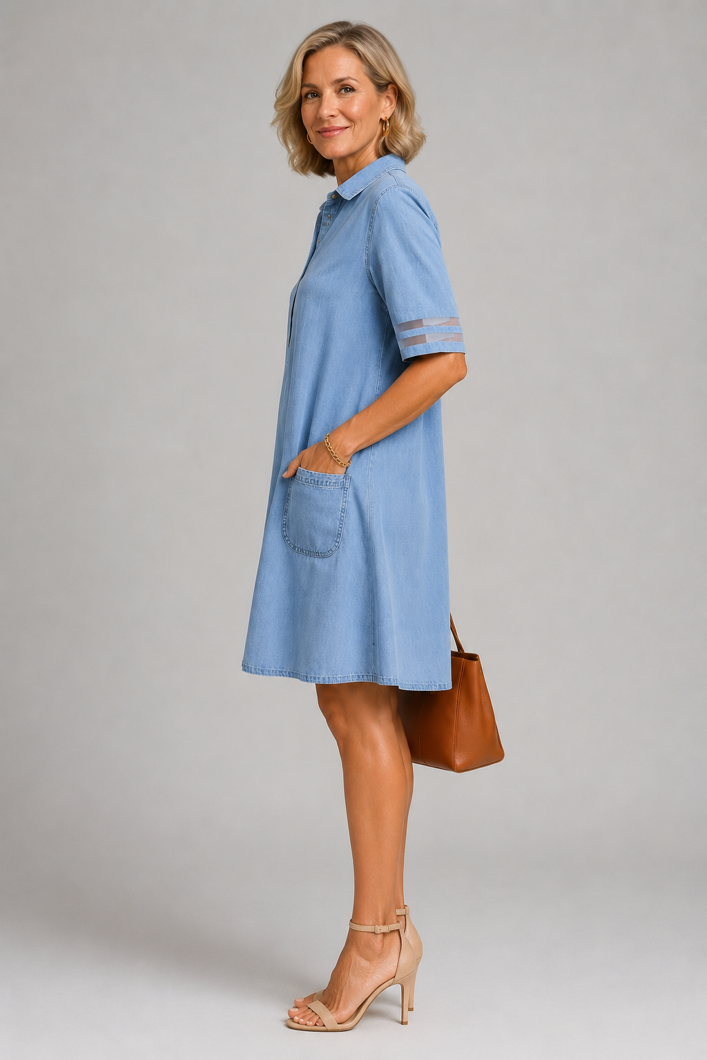 Brittany Denim Dress