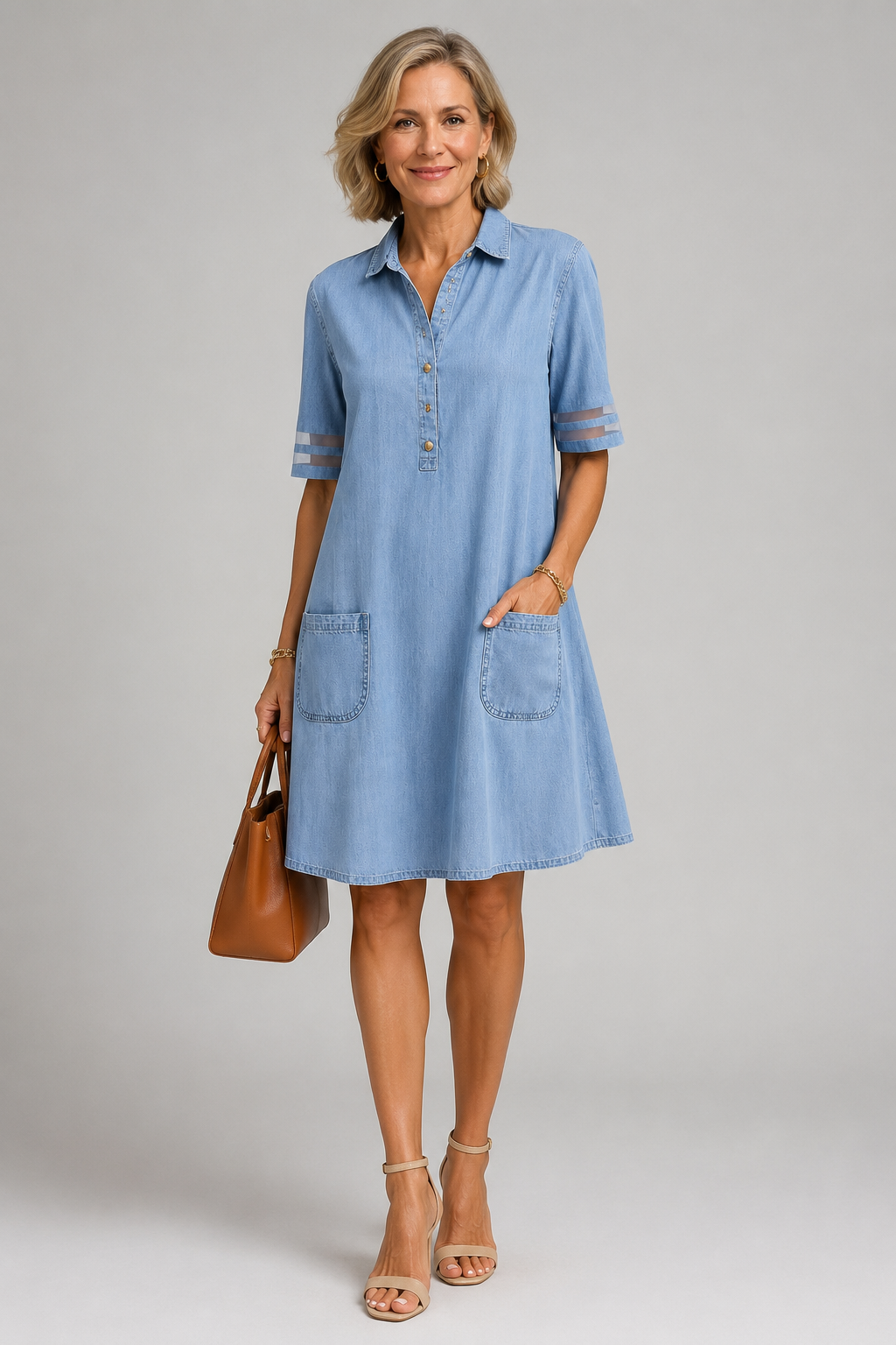 Brittany Denim Dress