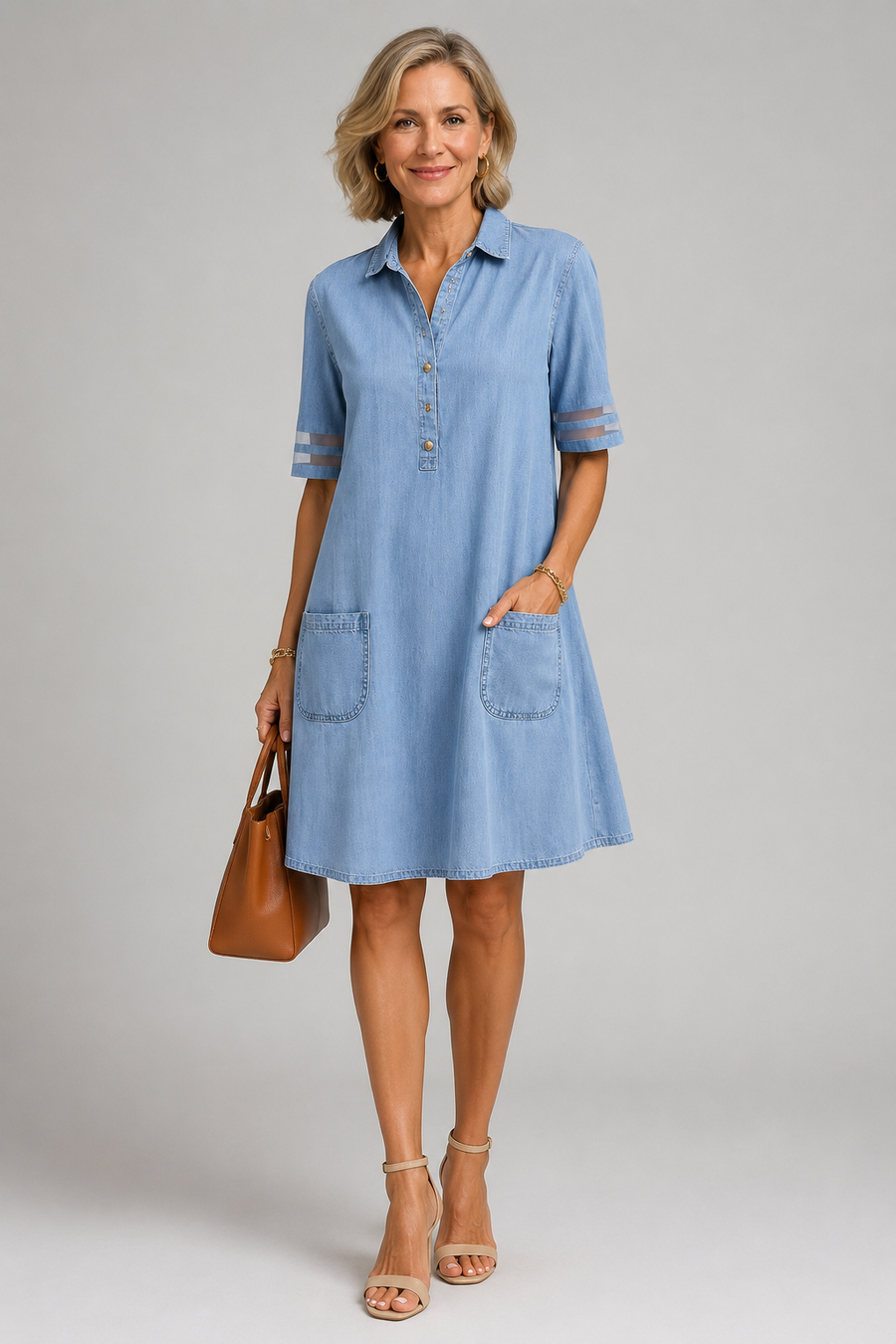Brittany Denim Dress