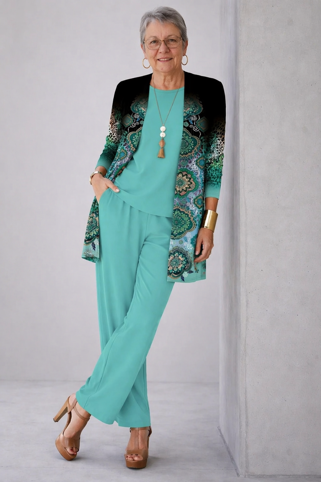 Three Piece Set · Turquoise