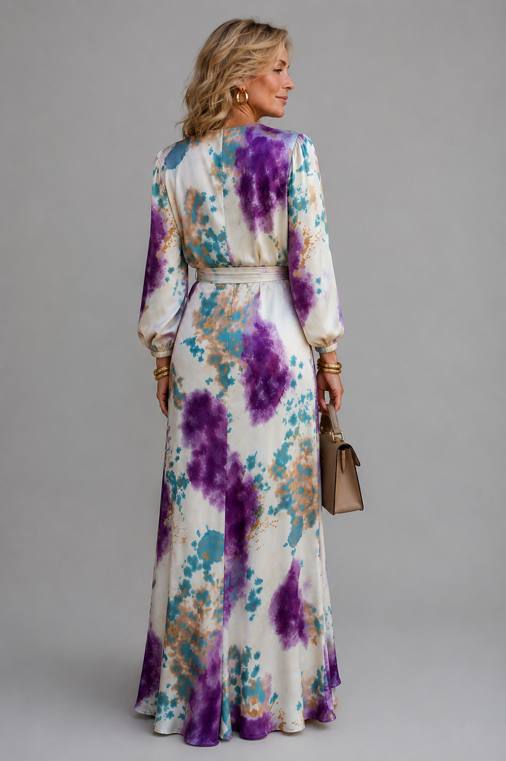 Cisca Purple Dress