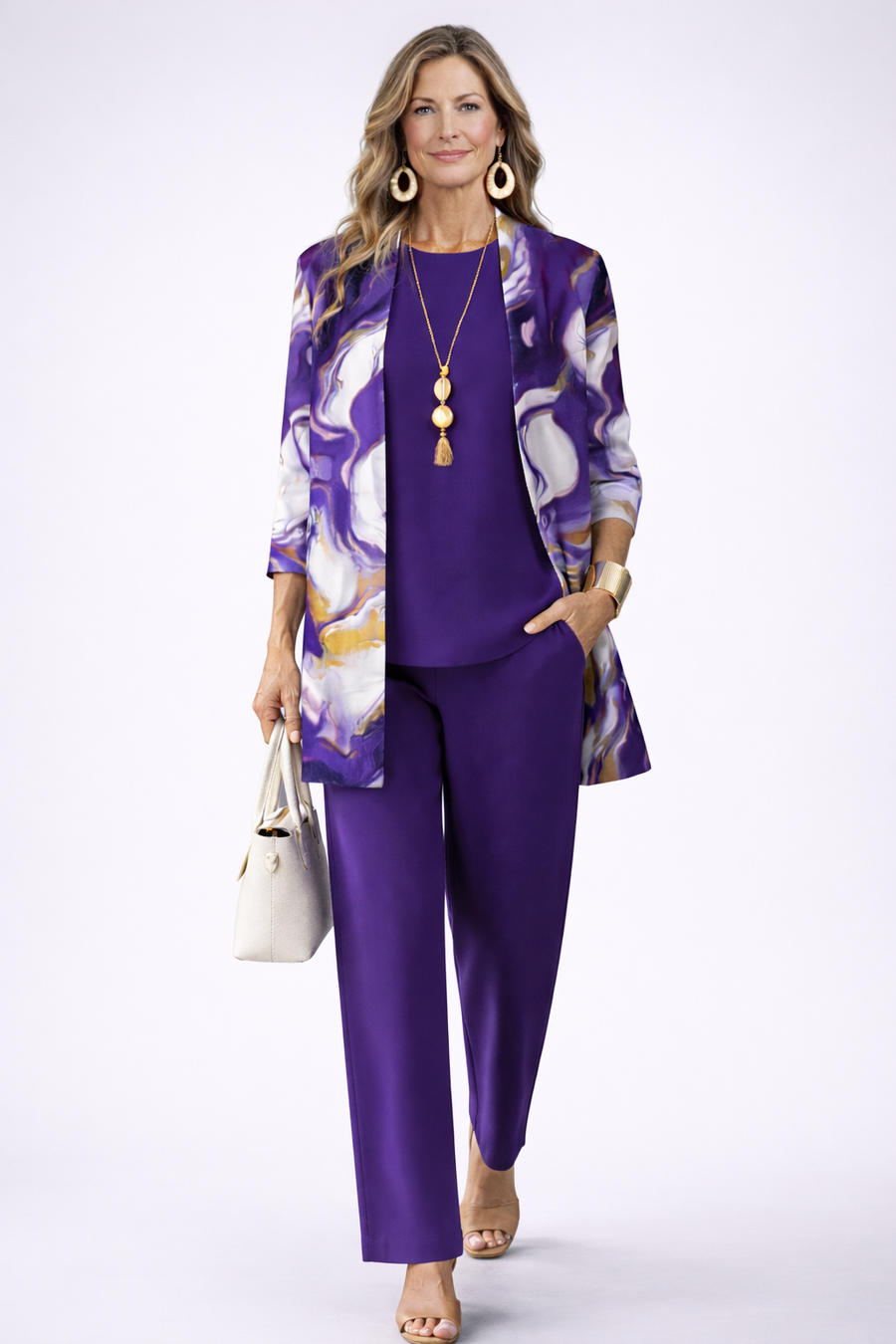 Three-Piece Set · Purple 3