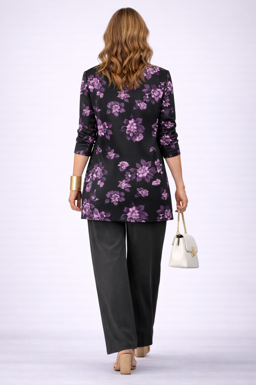 Three-Piece Set · Purple and Black