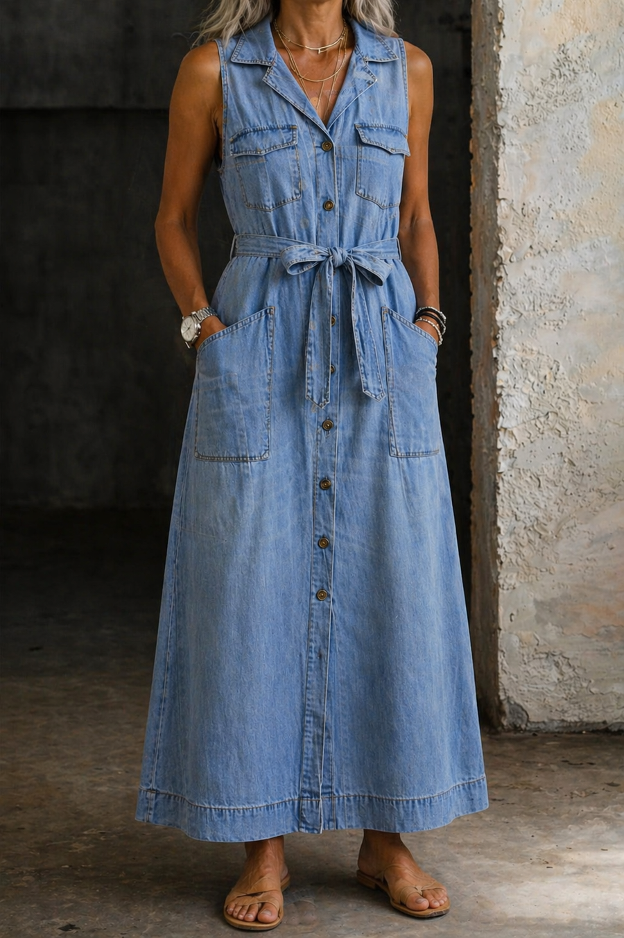 Susana | Denim Dress