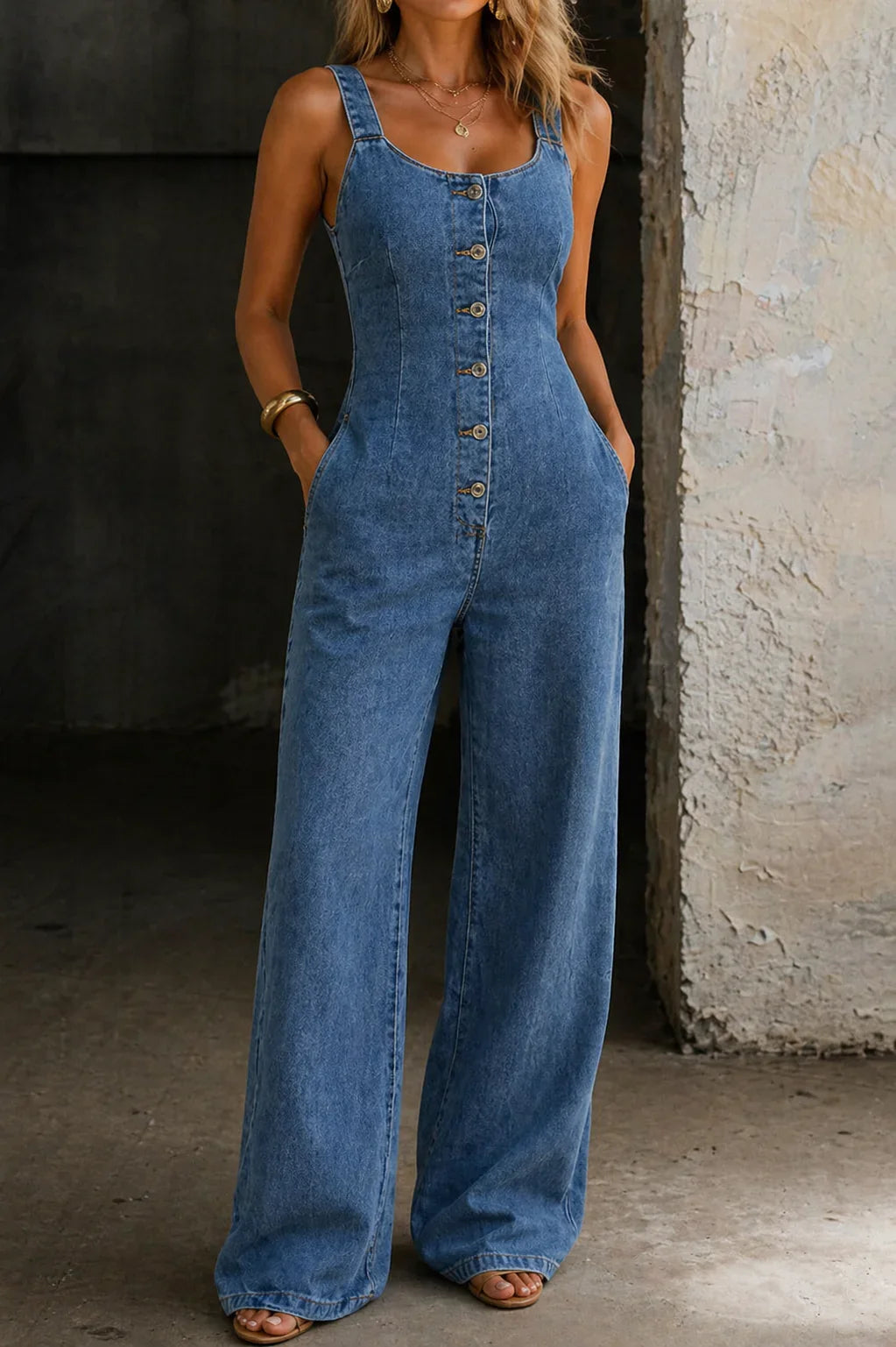 Carina Fitted and Elegant Jumpsuit