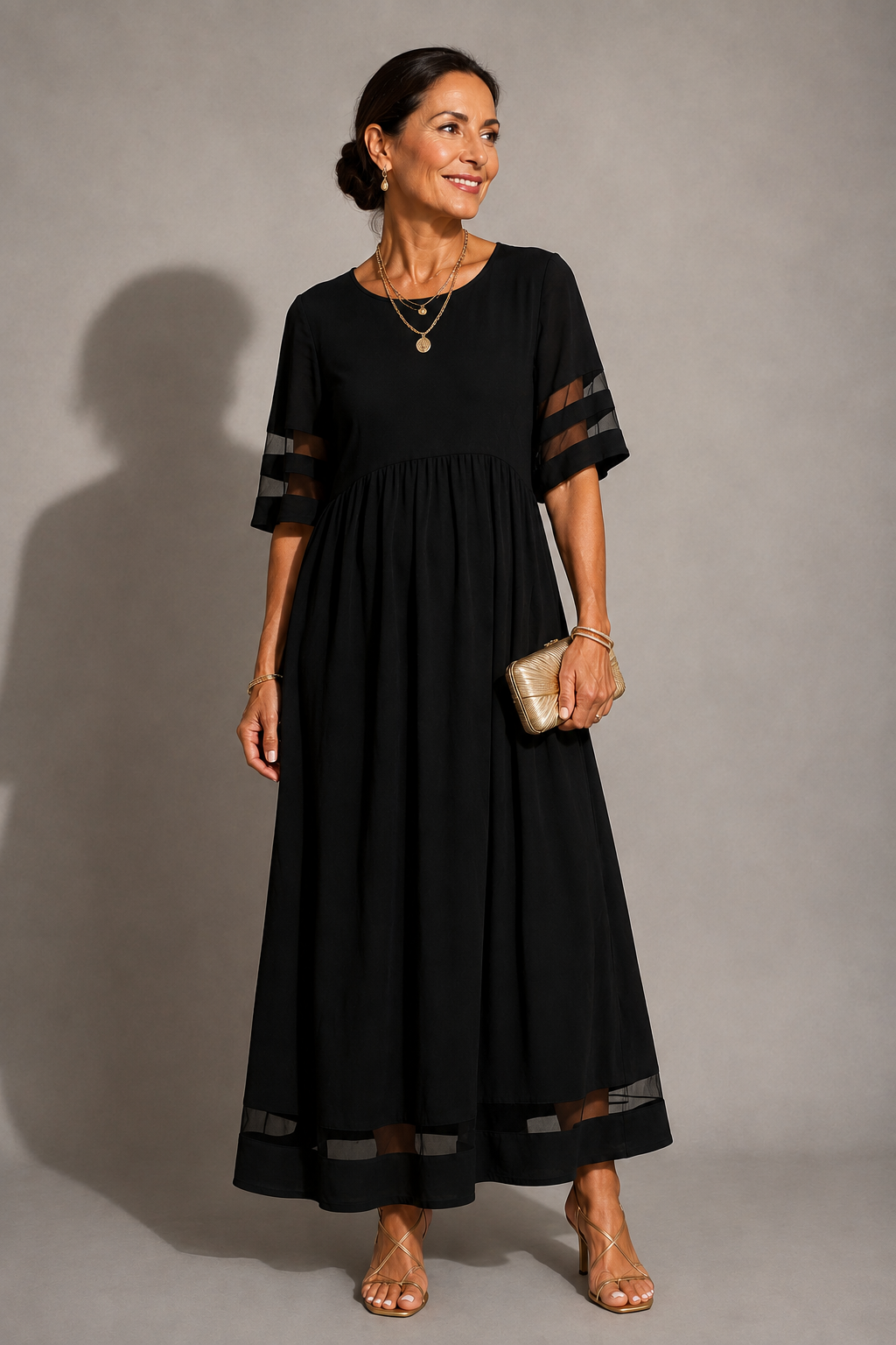 Aubrey | Flattering Tummy-Smoothing Midi Dress