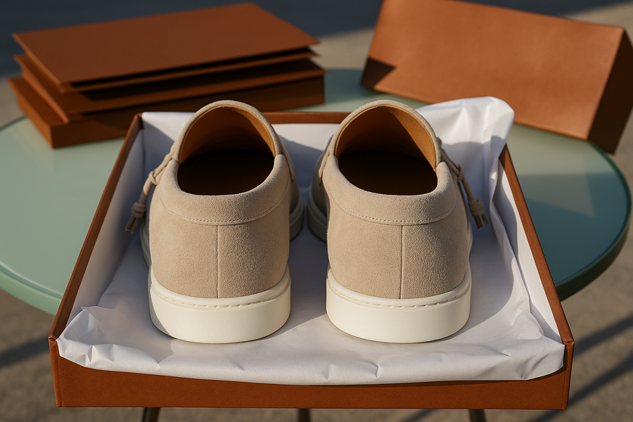 Selin | Suede Ladies Loafers