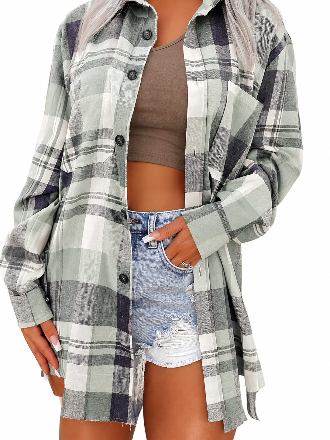 Summer Long-Sleeved Shirt for Women