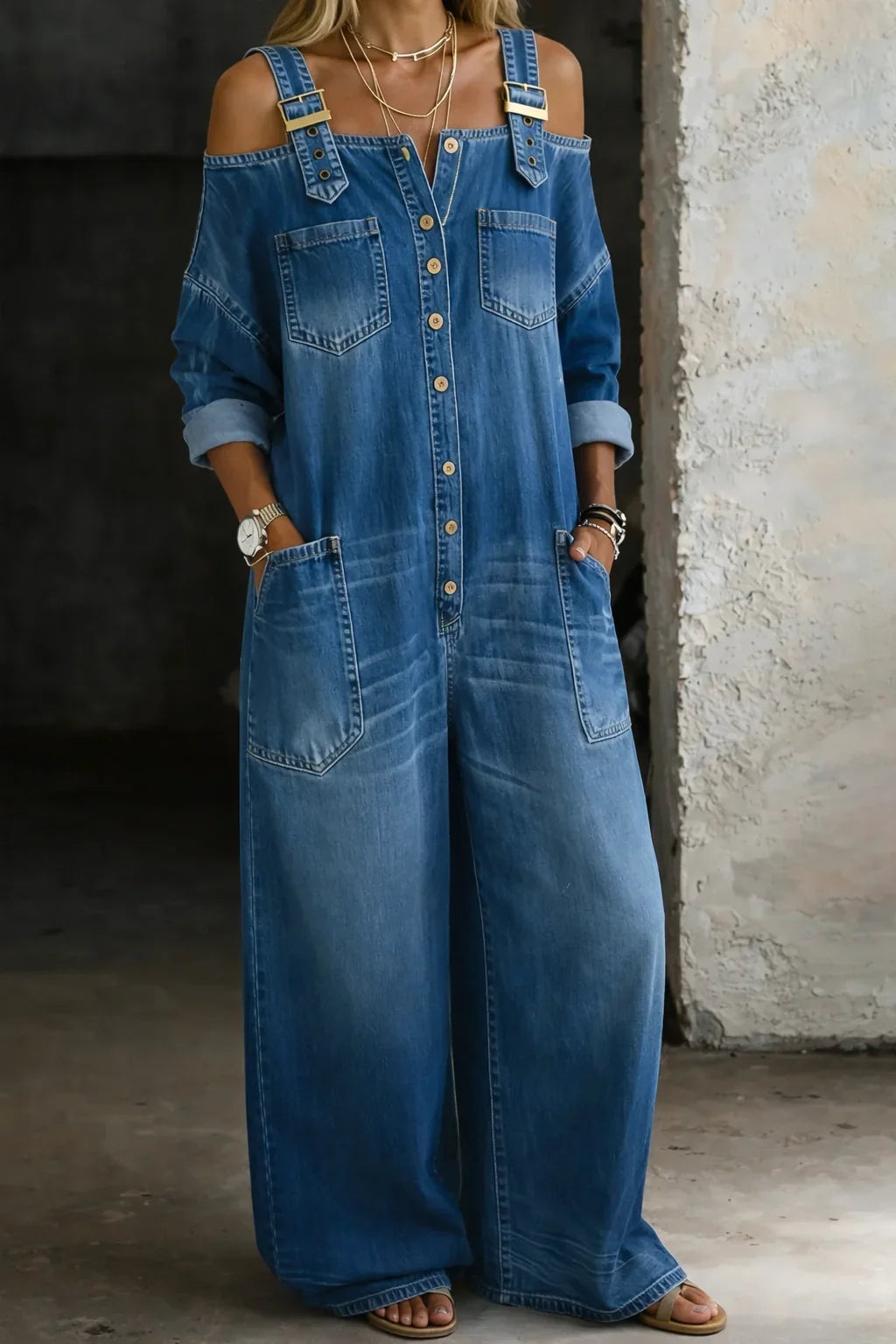 Nadia Mono Relaxed Fit Casual Style
