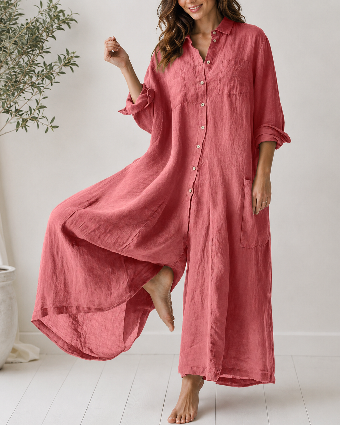 Shirt Jumpsuit