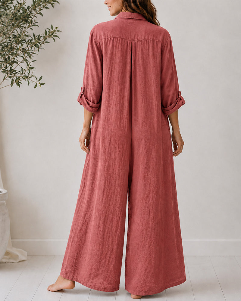 Shirt Jumpsuit