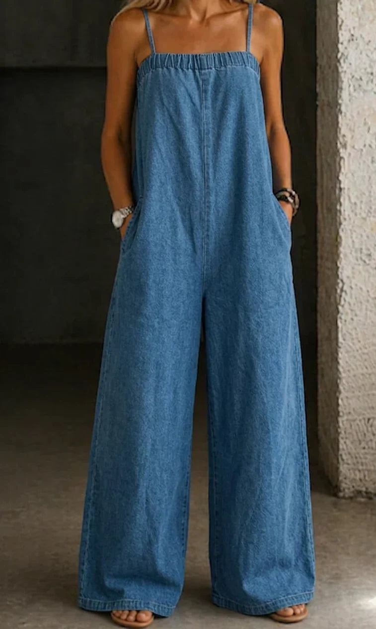 Belen Wide and Comfortable Jumpsuit