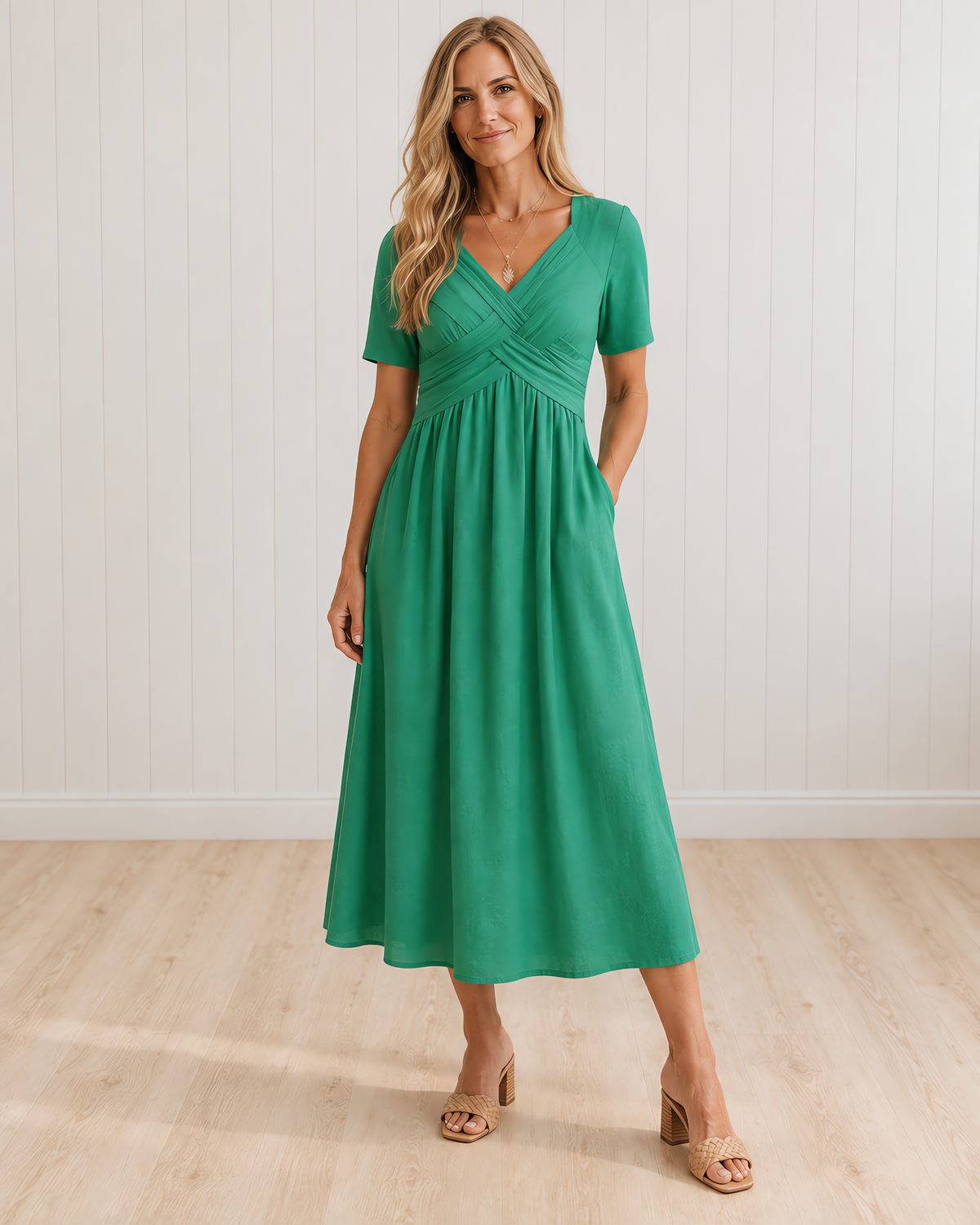 Angeli Midi Dress