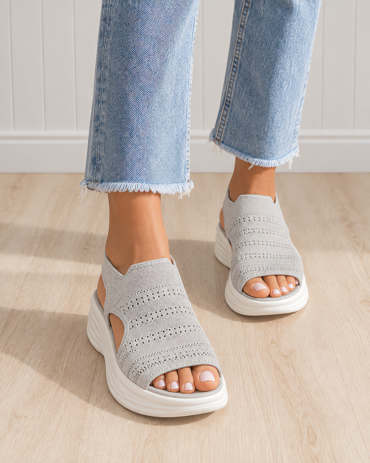 Anouk Women's Breathable Platform Sandals