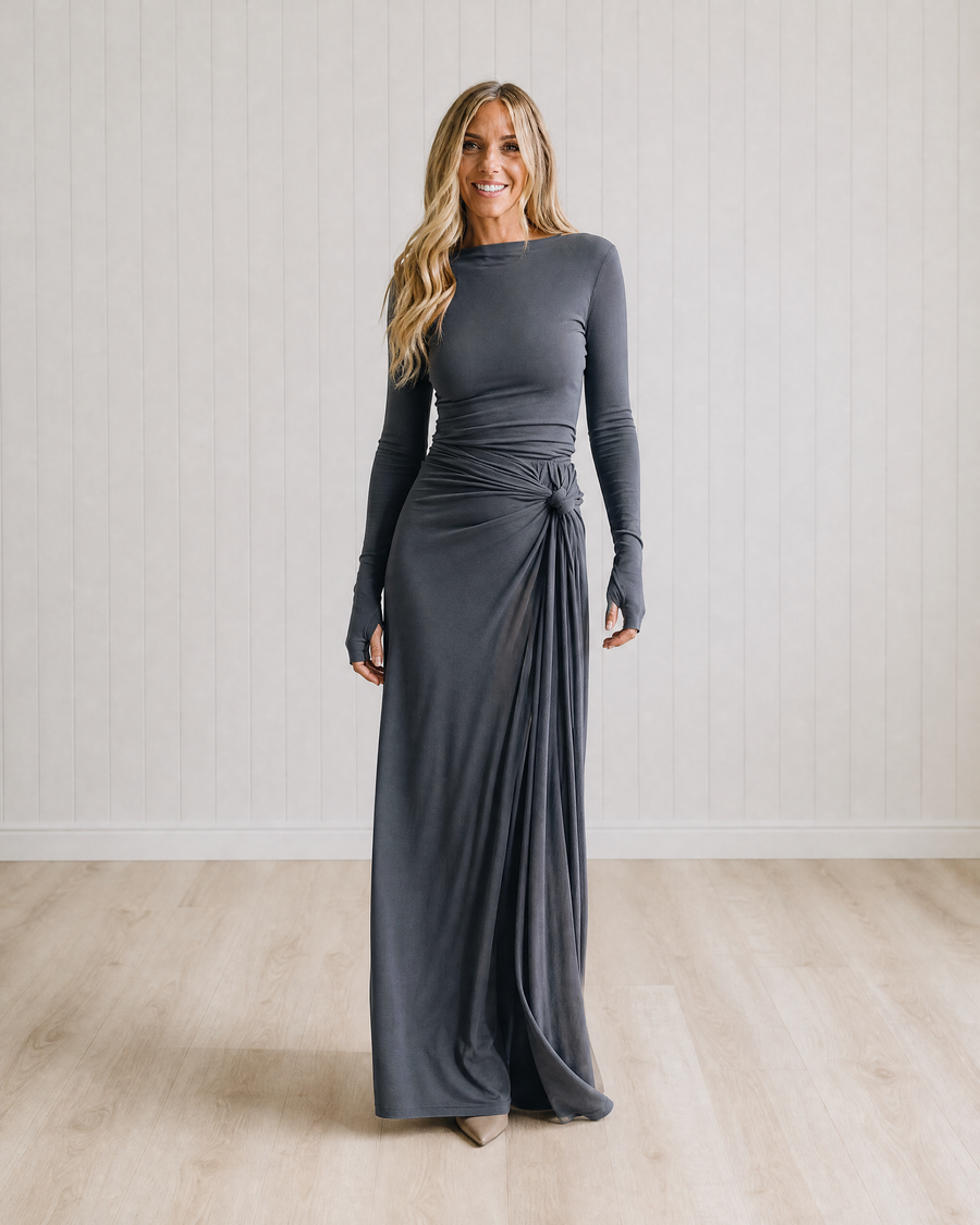 Esther Elegant Flowing Maxi Dress